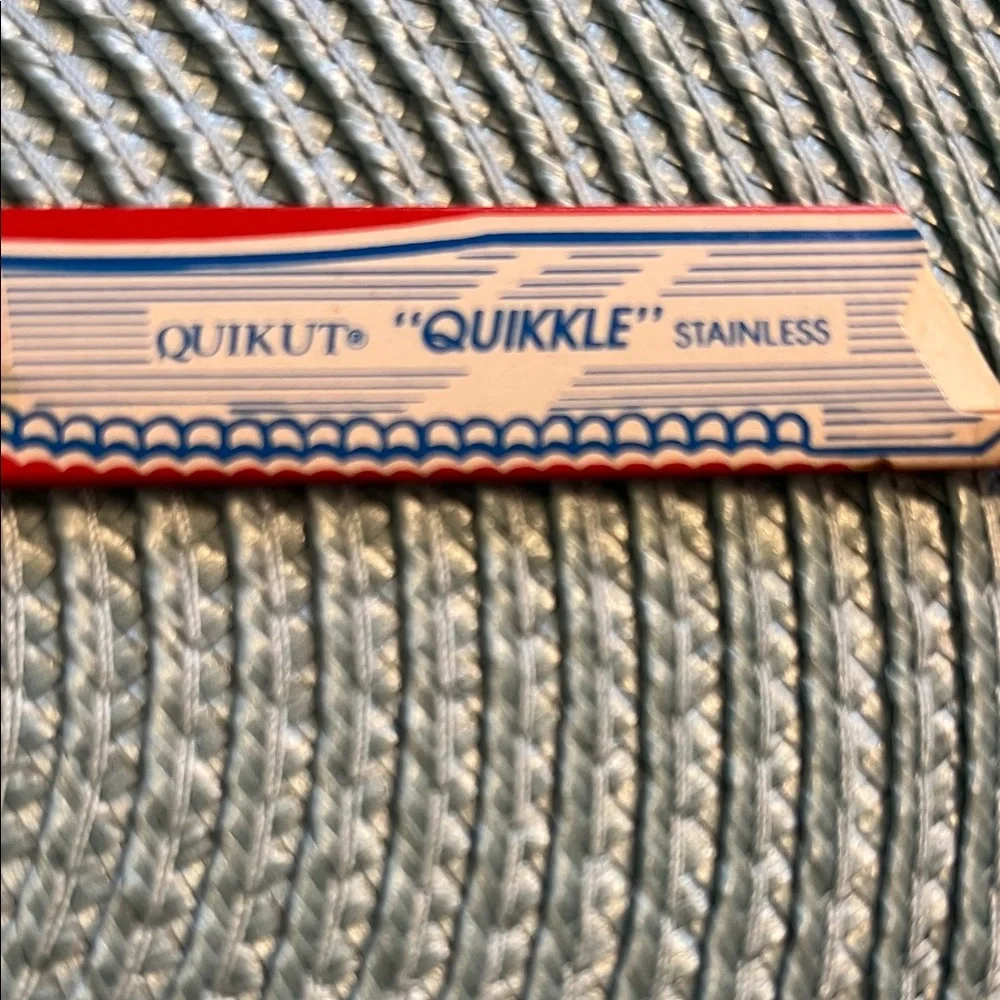 Vintage Quikut “Quikkle” Stainless Steak Knife